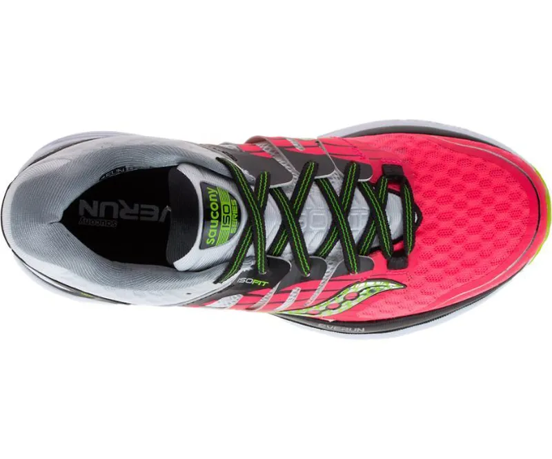 Saucony Women's Triumph ISO 2 Coral/Silver UK 7-3